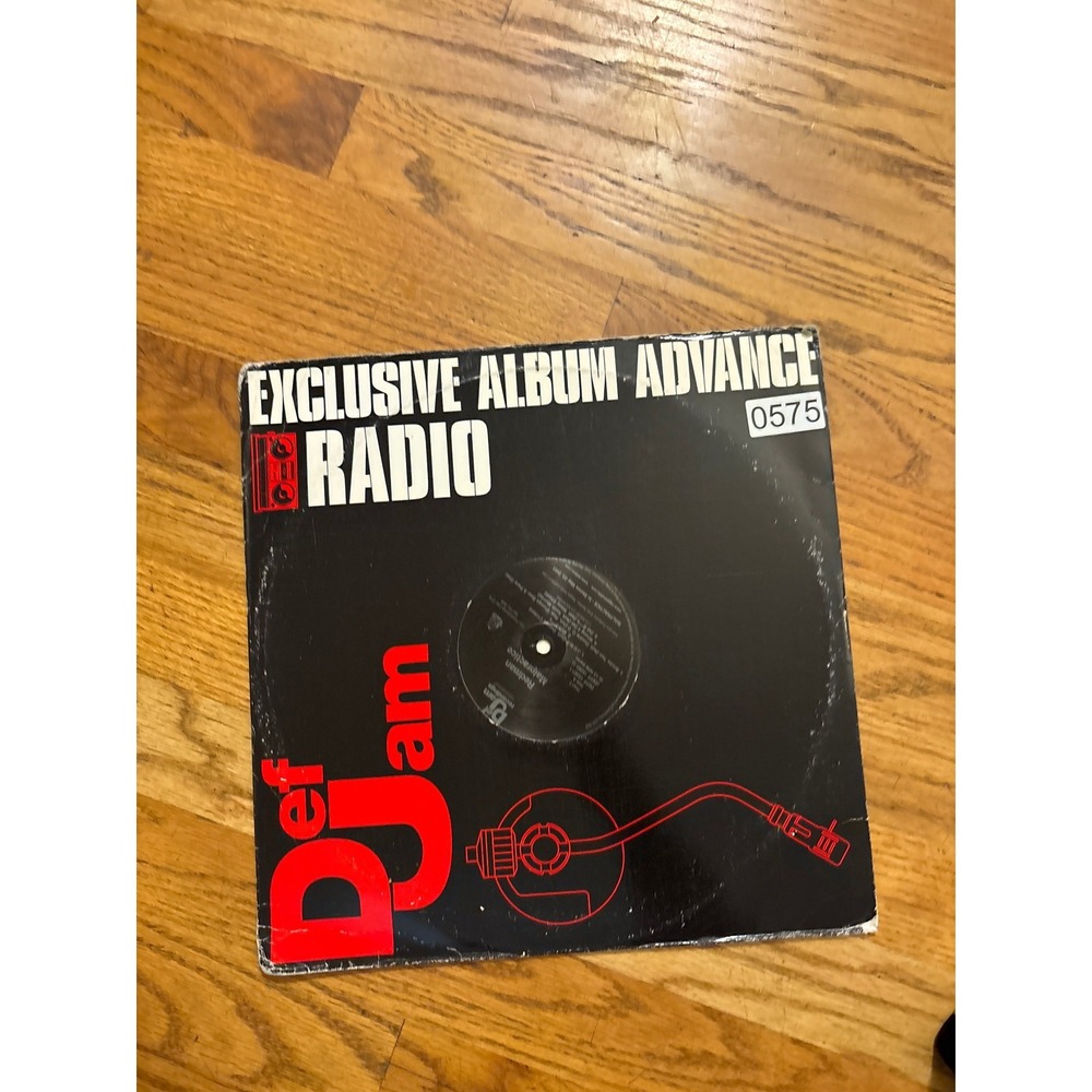 Redman Malpractice Vinyl LP Def Jam Promo Radio Advance 2001 Black Good Hip Hop